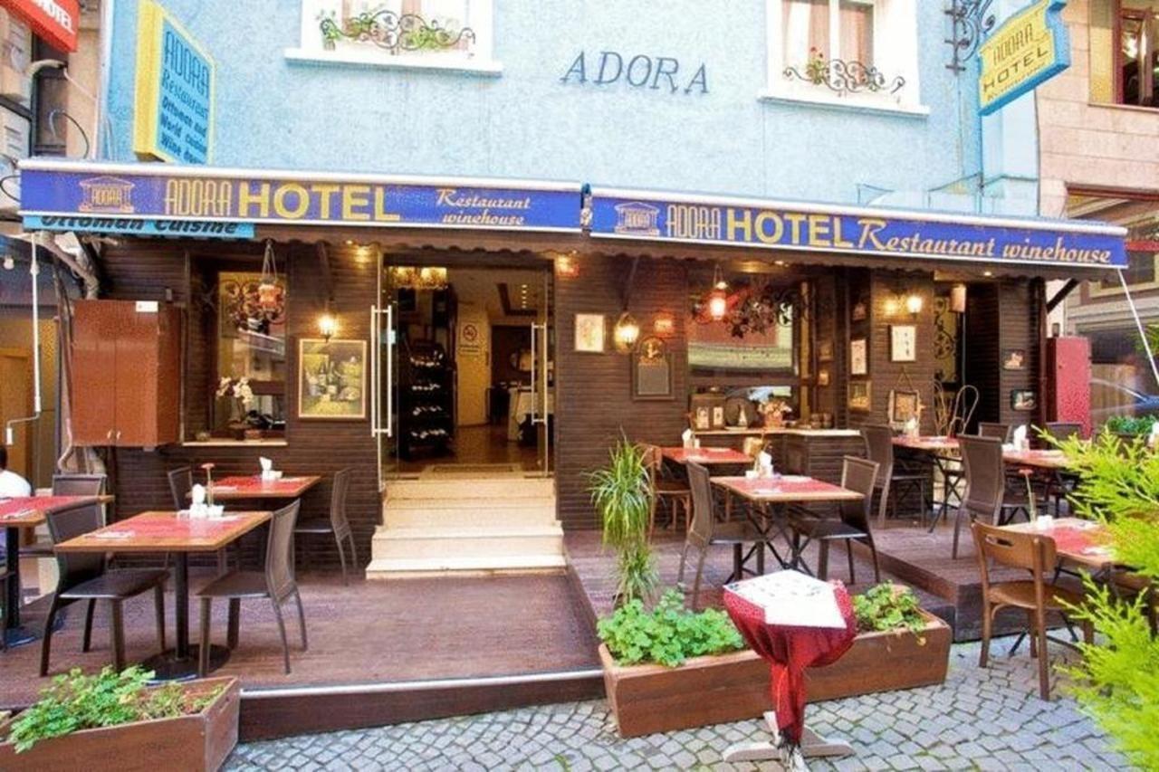 Adora Hotel Cafe & Restaurant Istambul Exterior foto