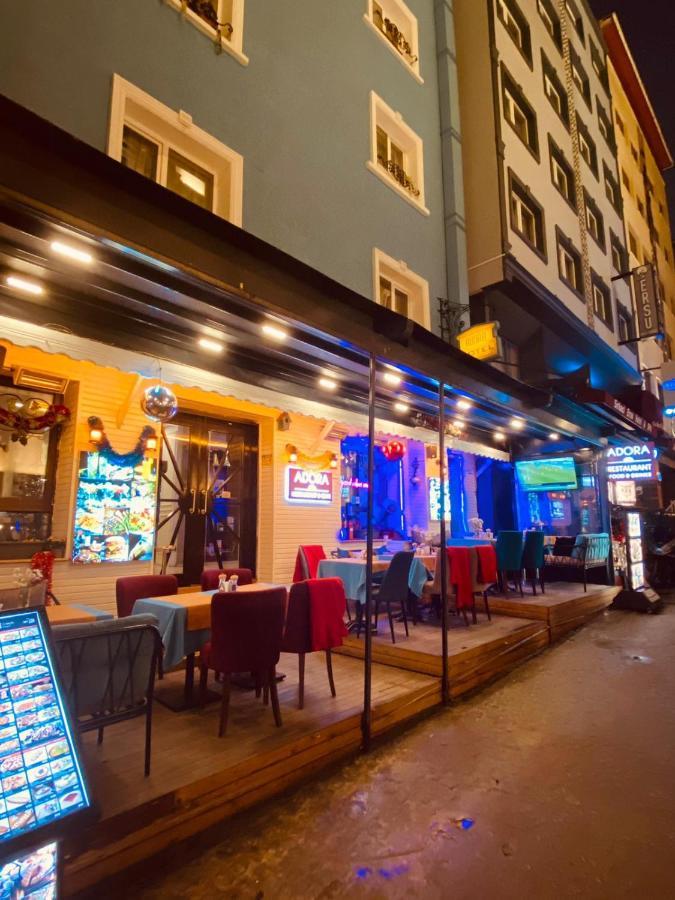 Adora Hotel Cafe & Restaurant Istambul Exterior foto