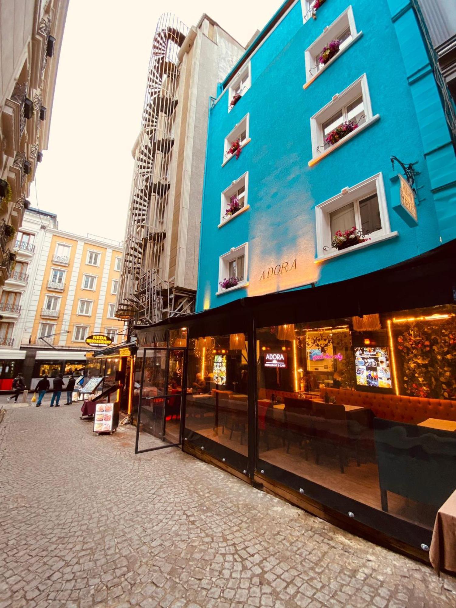 Adora Hotel Cafe & Restaurant Istambul Exterior foto